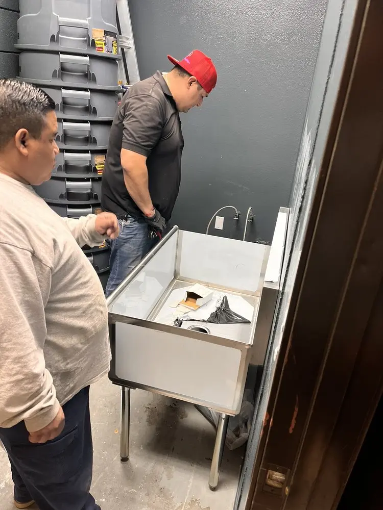 Commercial plumbing and sink installation in West Vero Corridor